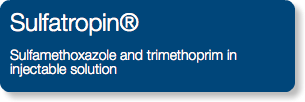 Sulfatropin® Sulfamethoxazole and trimethoprim in injectable solution